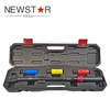 1/4 'Chave de torque para reparo automático - kit de ferramenta manual ajustável com estojo