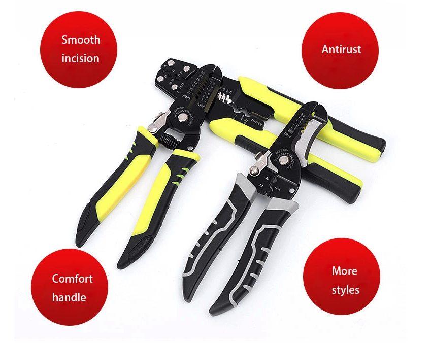Multi-Function Wire Stripper Plier Alicate descascador de fio multifuncional