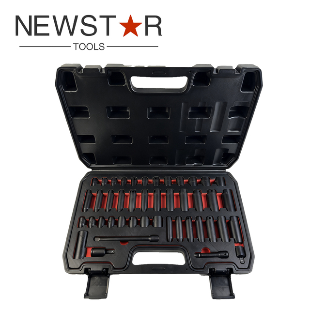 Conjunto de soquete de impacto multifuncional de alta qualidade 44 unidades