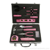 14pcs Lady Pink Hand Tool Set Kit de ferramentas com caixa