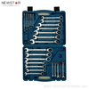 24pcs Black Ratchet Caixa de ferramentas Spanner ajustável