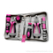 22pcs Lady Pink Tool Set Conjunto de bolsa de ferramentas