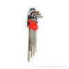 9pcs Metric & CRV Hex Key Chaves