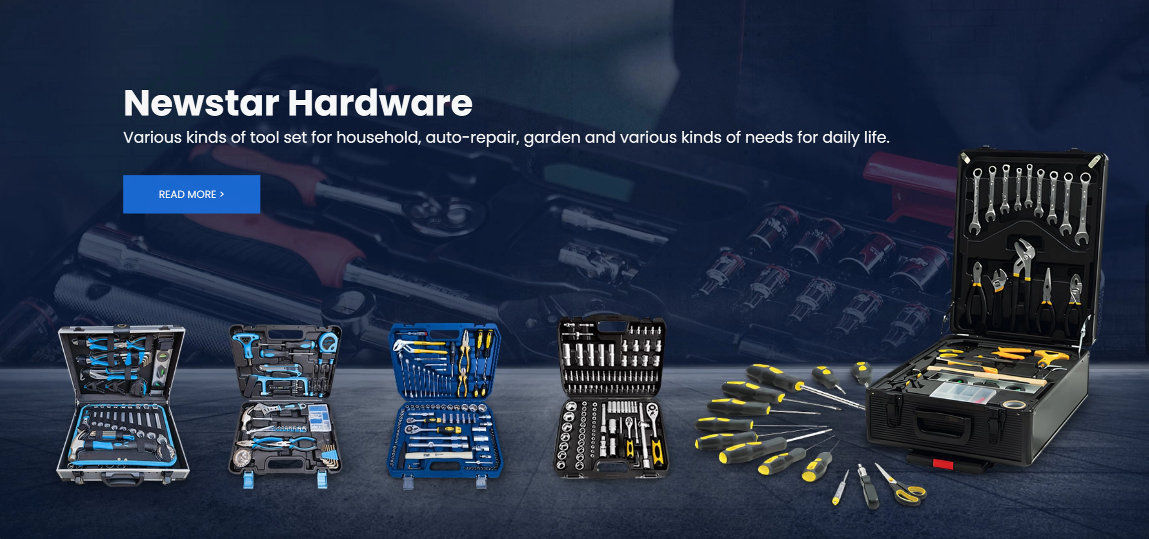 a página inicial do hardware Newstar
