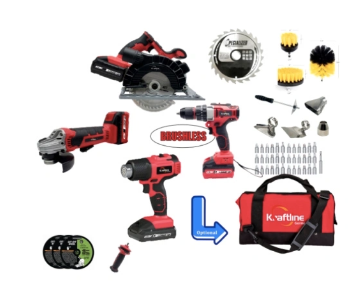 Power Tool Set Conjunto de ferramentas elétricas