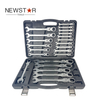 Conjunto de ferramentas de chave de combinação de catraca flexível 22PCS