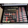 Conjunto de ferramentas de armário de garagem para reparo automático