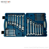 24pcs Black Ratchet Caixa de ferramentas Spanner ajustável